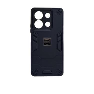 Imagem de Capa Capinha Armadura Resistente Para Xiaomi Redmi Note 13 5G Cor Pret