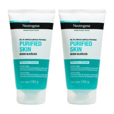 Imagem de Kit 2 Gel de Limpeza Neutrogena Purified Skin 150g
