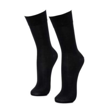 Imagem de Meia Lupo Masculina Social Bambu 1450-006 - do 37 ao 44, Preto, UN