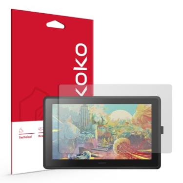 Imagem de skoko Película protetora de tela antirreflexo fosco e macio (2 peças) compatível com Wacom Cintiq 22 DTK-2260