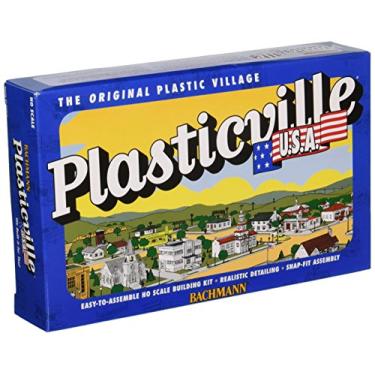 Imagem de Bachmann Trains - PRÉDIOS PLASTICVILLE U.S.A. - Kits clássicos - Escritório de correios - Escala HO