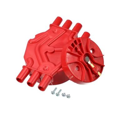 Imagem de A ABSOPRO Kit de tampa e rotor do distribuidor de ignição do carro para Chevrolet Blazer para GMC Savana 2500 Safari 4.3L 1996-2005 Nº 10452458/1104050 substituição do item