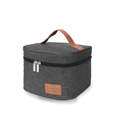 Imagem de Marmiteira térmica bolsa lancheira térmica seanite cores, Preto, Único