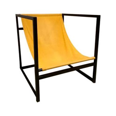 Imagem de Poltrona Lucca Estilo Industrial - MAHARA, MARROM