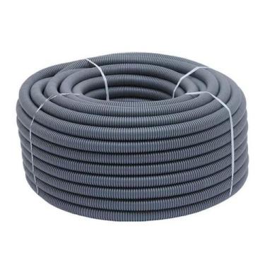 Imagem de Mangueira Corrugada Eletroduto Pesado 3/4'' Cinza 50 Metros - Kulpa
