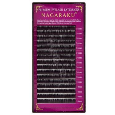 Imagem de Cílios Nagaraku Fio a Fio e Volume Russo Curvatura C 0,05 - Vermonth, 