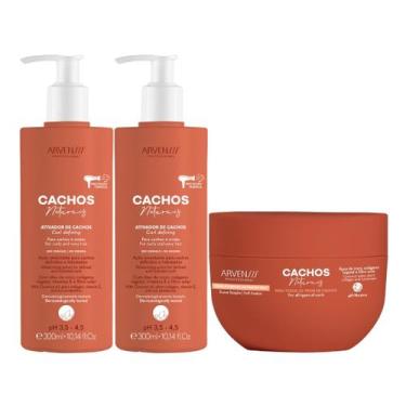 Imagem de Kit Arvensis Cachos 2 Ativador Ondulados + 1 Geleia Suave