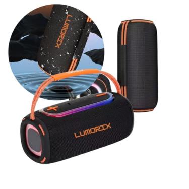 Imagem de Caixa De Som Portátil 15w Bluetooth Bass Boost Grave Potente Alto-falante Bluetooth portátil IPX6 Resistência a água 15W Bass Emparelhamento sem fio Som Estéreo Entradas Micro SD, AUX-in Auxiliar