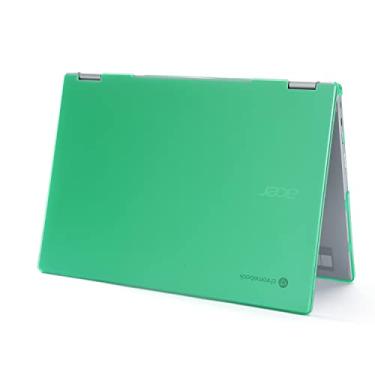Imagem de mCover Capa compatível apenas com notebook conversível Acer Chromebook Spin 514 CP514-1H de 14 polegadas 2020 ~ 2022 (Não serve para outros modelos Acer) - verde