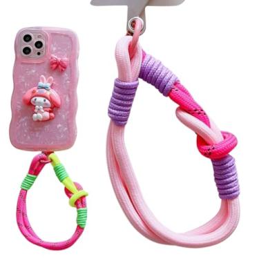 Imagem de Cordão de Pulso Leash Migs para Celular, Cordinha de Segurança, Design Moderno, Cores V...