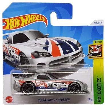 Imagem de Hot Wheels - Dodge Viper SRT10 ACR - HW Exotics 10/10 - HTC27 - Short Card - Mopar - ZAMAC - Mattel 2024 - 1:64