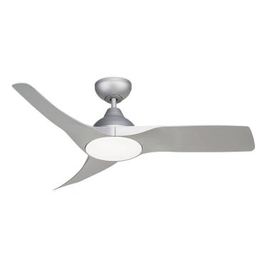 Imagem de Ventilador de Teto EOS Turbo Vento 3 Pás com Controle Remoto 112cm 150W Prata EVX110S Bivolt