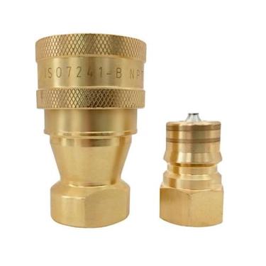 Imagem de Conexão Hidráulica de Engate Rápido 1/2 KZD-02