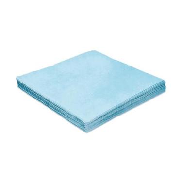 Imagem de Guardanapo Papel Folha Dupla Decorado Liso Azul Bebê - 20 un - Silverf