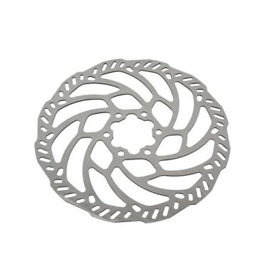 Imagem de ABCERRSI Rotor de disco de freio traseiro dianteiro Surron, rotor de freio de 203 mm para bicicleta elétrica Sur Ron Light Bee Segway X/S/X160/X260 (traseira de 54 mm)