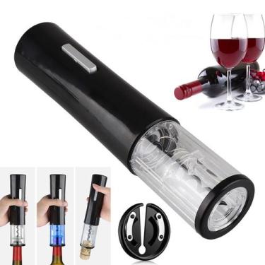 Imagem de Abridor Vinho Garrafa Automatico Eletrico Saca Rolha - Shopmix