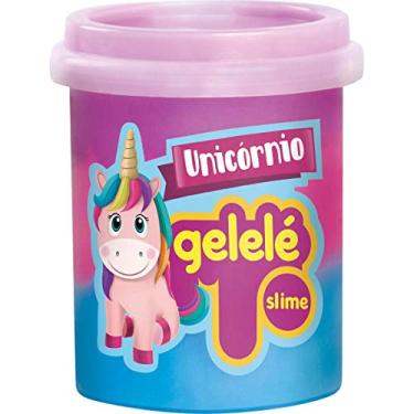 Imagem de Slime Gelelé Slime Pote Unicornio - Display Com 24 Doce Brinquedo Multicor