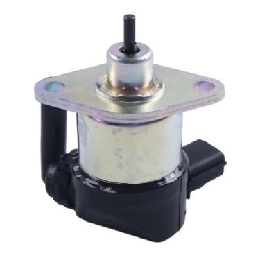 Imagem de YLQASOON Válvula solenoide de desligamento de combustível 12V 1C010-60015 compatível com Kubota M105S M105X M6800 M8200 M8540 M9000 M9540 M95S M95X M96# 1C010-60010 1C0010 1C00010 10 a 60 014 1C010