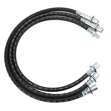 Imagem de O Kit DE Linha DE Freio DE Borracha Estendido Melhora Com Eficiência O Desempenho Frenagem para HiLux LN106R YN65R - 3PCS PEÇAS AUTOMAIS DE SUBSTITUIÇÃO TRASENTE