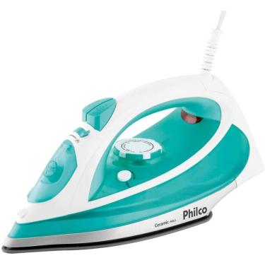 Imagem de Ferro de Passar a Vapor Philco Ultra Green 1200w Branco verde 220V