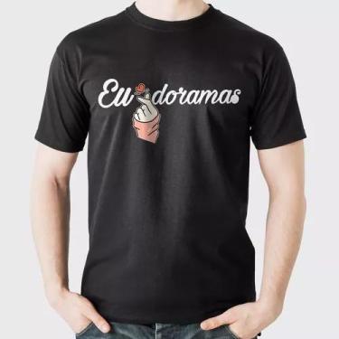 Imagem de Camiseta Dorama Dorameira Kdrama Kpop 100% Algodão - Loja Dinka, M, Pr
