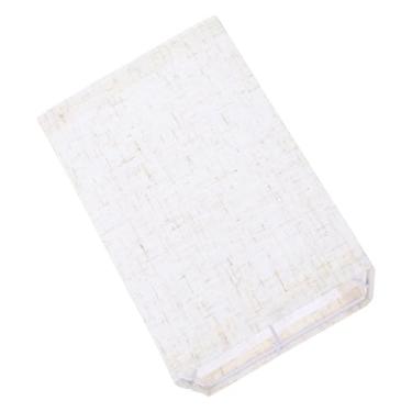 Imagem de Kichvoe Abajur De Tecido Quadrado: Abajur De Tecido Abajures Capas De Encaixe Decorativo Destacável Para Quarto Sala De Estar