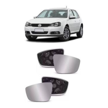 Imagem de Par Lente Espelho Retrovisor Golf 2014