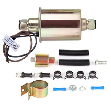Imagem de E8012S Bomba de combustível elétrica universal 12V de transferência em linha de baixa pressão bomba de combustível diesel 5-9 PSI para motor de carburador E8012S FD0002 P60430, EP12S