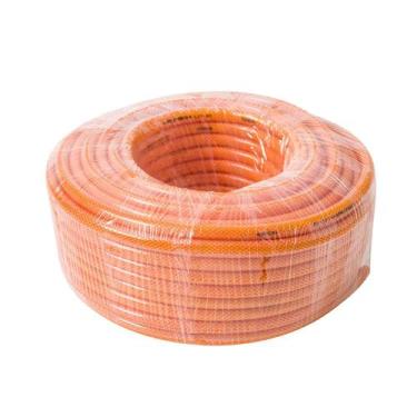 Imagem de Mangueira de Jardim Siliconada 1/2 X 2mm 50m Laranja Fuzil