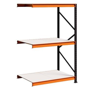 Imagem de Mini Porta Pallet MPP500 1 Continuação 200x180x60 3 Níveis Com Bandeja MDP - Amapá