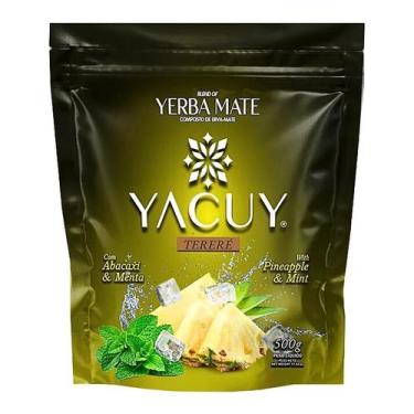 Imagem de Erva Mate para Tererê Abacaxi e Menta Yacuy 500g