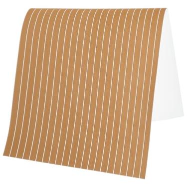 Imagem de Hjdeck Barco de espuma EVA Decking 95" x 16" piso de barco deck marítimo piso marinho autoadesivo teca falsa EVA tapete de piso de barco tapete marinho para barco de pesca piso de iate piscina RV