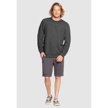 Imagem de Moletom Felpado Fico Cinza Tam. G-Masculino