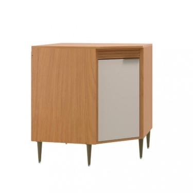 Imagem de Balcão de Canto Oblíquo 1 Porta Francini Móveis Sul