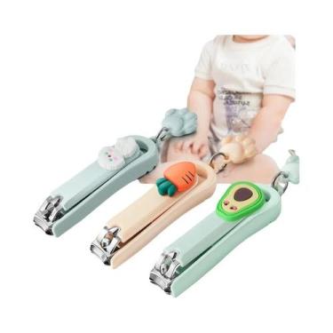 Imagem de Cortador De Unhas De Aço Inoxidável Com Borda Afiada Para Manicure E P