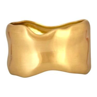 Imagem de Pulseira Bracelete Dourado Escovado ZERASTOCK First