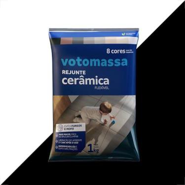 Imagem de Rejunte votomassa flexivel preto 1kg - VOTORANTIN