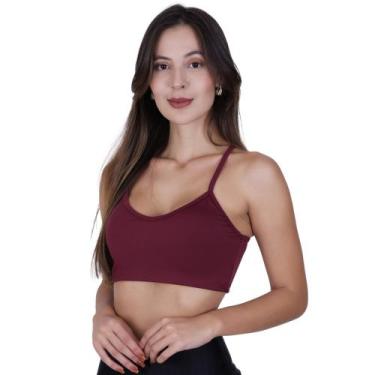 Imagem de Top Fitness de Academia sem Bojo Liso - c8 TOP ANA - TERRA E MAR MODAS