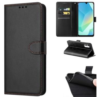 Imagem de Capa Carteira Para Galaxy A16 Capinha Flip Case Preta Premium