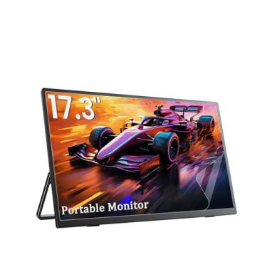 Imagem de Pacote com 2 protetores de tela antirreflexo para monitores portáteis MNN/KYY/ARZOPA/InnoView/Lepow/ASUS ZenScreen/Newsoul/QQH todos os monitores portáteis de 17,3 polegadas com laptop de proporção de