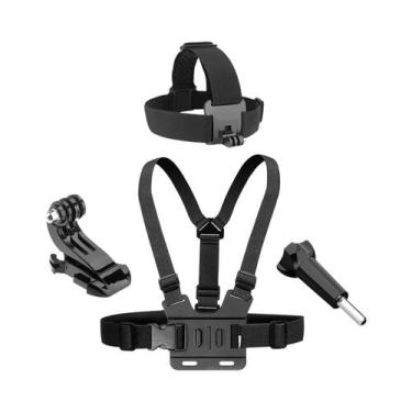 Imagem de Suporte De Peito Com Gancho Em J Para GoPro Insta360 X4 X3, Hero 13 12