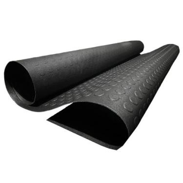 Imagem de Kit 3m Piso Moeda P/academia 3mm 100% Borracha - MGlasto