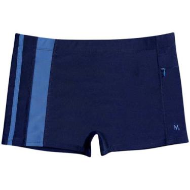 Imagem de Sunga Boxer Masculina Lisa Com Bolso Lateral e Ajuste Confortavel - Ma