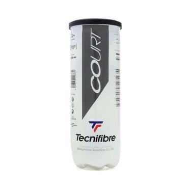 Imagem de Bola De Tênis Tecnifibre Court Tubo C/3 Bolas