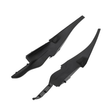 Imagem de REPAIROCK No.74220TEAT00/74270TEAT00 limpador de para-brisa dianteiro tampa de acabamento lateral capa de acabamento do para-lama tampa lateral guarnição do para-lama para Honda Civic 2017-2021 painel