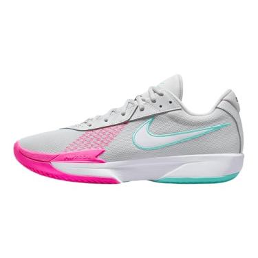 Imagem de Nike Tênis de basquete G.T. Cut Academy (FB2599-010, pó de fóton/explosão rosa/turquesa dinâmica/branco), Pó de fóton/explosão rosa/turquesa dinâmica/branco, 45