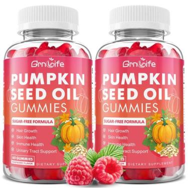 Imagem de Suplemento Gomas de óleo de semente de abóbora GrnLife 120 unidades