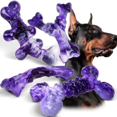Imagem de Brinquedos para mastigar KSEROO X indestrutíveis para cães muito grand
