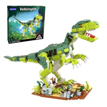 Imagem de Conjunto de brinquedos de construção SIENON Creator Velociraptor Dinos