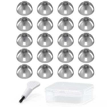 Imagem de Domes para aparelhos auditivos, compatíveis com MicroEar Resound, aber